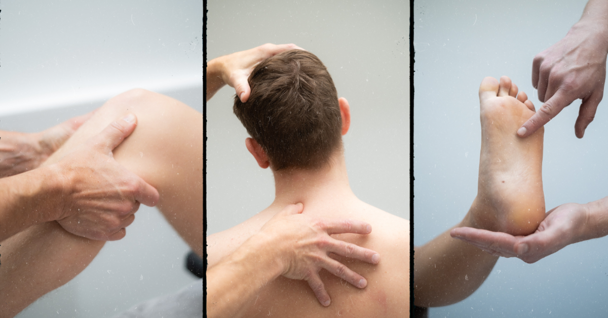 Naprapat ved CorOptima i Trondheim under konsultasjon for muskel- og skjelettplager